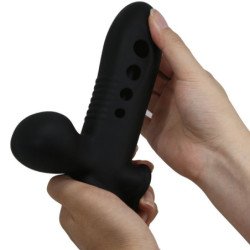 PRETTY LOVE - FUNDA PARA PENE GRÚA CON AIRBAG NEGRA