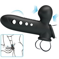 PRETTY LOVE - FUNDA PARA PENE GRÚA CON AIRBAG NEGRA