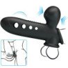 PRETTY LOVE - FUNDA PARA PENE GRÚA CON AIRBAG NEGRA