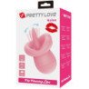 PRETTY LOVE - ESTIMULADOR DE CLÍTORIS CON LENGUA KYLEE, 10 VIBRACIONES, ROSA NUDE