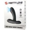 PRETTY LOVE - MASAJEADOR VIBRATORIO ANAL Y VAGINAL REMINGTON NEGRO