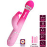 PRETTY LOVE - VIBRADOR MULTIFUNCIÓN DEJON 3 EN 1 CON FORMA DE CONEJO, ROSA