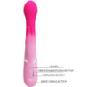 PRETTY LOVE - VIBRADOR MULTIFUNCIÓN DEJON 3 EN 1 CON FORMA DE CONEJO, ROSA