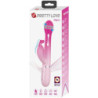 PRETTY LOVE - VIBRADOR MULTIFUNCIÓN DEJON 3 EN 1 CON FORMA DE CONEJO, ROSA
