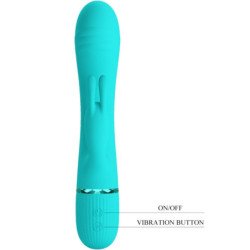 AMOR PRECIOSO - VIBRADOR SCOCCO CONEJO TURQUESA