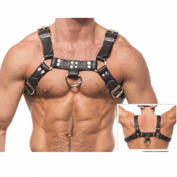 LEATHER BODY - ARNÉS DE CADENA III