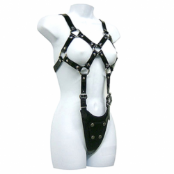 LEATHER BODY - MUJER CON EL...