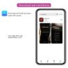 PRETTY LOVE - VIBRADOR LEVIATHAN CONTROLADO POR APP, COLOR MORADO