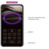 PRETTY LOVE - VIBRADOR LEVIATHAN CONTROLADO POR APP, COLOR MORADO
