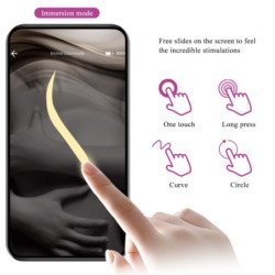 PRETTY LOVE - VIBRADOR LEVIATHAN CONTROLADO POR APP, COLOR MORADO