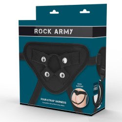 ROCKARMY - ARNÉS AJUSTABLE Y ANILLAS FLEXIBLES