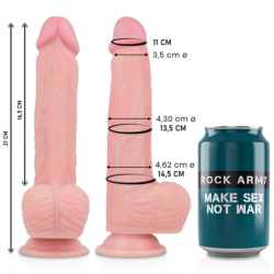 ROCKARMY - SILICONA LÍQUIDA PREMIUM SPITFIRE REALISTA 21 CM -O- 4,62 CM