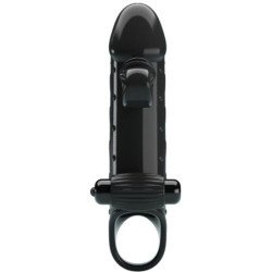 ROMANCE - FUNDA VIBRADORA PARA PENE NEGRA