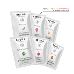 BRUMA - GEL DESLIZANTE DE ACEITE DE SEMILLA SATIVA CON SABOR A CANNABIS Y EFECTO CALIENTE 6 ML