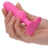 CALEXOTICS - PRIMERA VEZ CON TAPÓN ANAL, SONDA CON PERLAS, 10 VIBRACIONES, ROSA