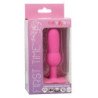 CALEXOTICS - PRIMERA VEZ CON TAPÓN ANAL, SONDA CON PERLAS, 10 VIBRACIONES, ROSA