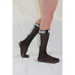 MACHO - CALCETINES FINOS TALLA ÚNICA NEGRO
