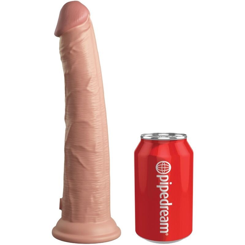 KING COCK - DILDO DE SILICONA REALISTA DE ÉLITE 25,4 CM