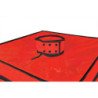 CÚPULA SECRETA - CABAÑA DEL CLUB DE FETICHISMOS BUKKAKE NEGRO Y ROJO