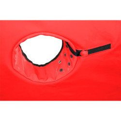 CÚPULA SECRETA - CABAÑA DEL CLUB DE FETICHISMOS BUKKAKE NEGRO Y ROJO