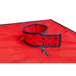 CÚPULA SECRETA - CABAÑA DEL CLUB DE FETICHISMOS BUKKAKE NEGRO Y ROJO