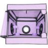 SECRET DOME - KINK CLUB LA NICHE CABINA  MORADO