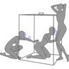 SECRET DOME - KINK CLUB CABINA SCANDALE MORADO