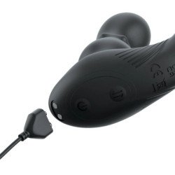 ANAL FANTASY ELITE COLLECTION - ANILLO Y MASAJEADOR ANAL VIBRADOR CON CONTROL REMOTO