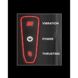 PDX ELITE - MILK ME HOTTER: MASTURBADOR AUTOMÁTICO CON VIBRACIÓN, EFECTO DE EMPUJE Y CALOR