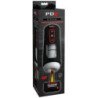 PDX ELITE - MILK ME HOTTER: MASTURBADOR AUTOMÁTICO CON VIBRACIÓN, EFECTO DE EMPUJE Y CALOR