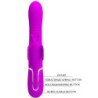 PRETTY LOVE - VIBRADOR MULTIFUNCIONAL CON FORMA DE CONEJO 4 EN 1 MARIPOSA FUCSIA