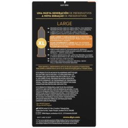 SKYN - PRESERVATIVO LARGE AJUSTE EXTRA 10 UNIDADES