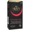 SKYN - PRESERVATIVO TEXTURIZADO DE SENSACIÓN INTENSA CON DISEÑO ONDULADO 10 UNIDADES