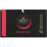 SKYN - PRESERVATIVO TEXTURIZADO DE SENSACIÓN INTENSA CON DISEÑO ONDULADO 10 UNIDADES