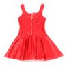 SUBBLIME - 957698 VESTIDO DE PIEL ROJO CON CREMALLERA Y CORAZÓN L/XL