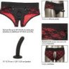 CALEXOTICS - CONJUNTO ESCANDALOSO DE BRAGUITAS SIN ENTREPIERNA CON DILDO TALLA L/XL
