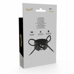 COQUETTE CHIC DESIRE - GARGANTA DE CUERO VEGANO