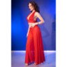 CHILIROSE - CR  4857 SET TOP Y PANTALONES ROJO TALLA XL