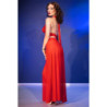 CHILIROSE - CR 4857 CONJUNTO DE TOP Y PANTALÓN ROJO TALLA XL