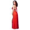 CHILIROSE - CR 4857 CONJUNTO DE TOP Y PANTALÓN ROJO TALLA M