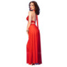 CHILIROSE - CR 4857 CONJUNTO DE TOP Y PANTALÓN ROJO TALLA M