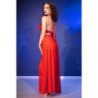 CHILIROSE - CR  4857 SET TOP Y PANTALONES ROJO TALLA S