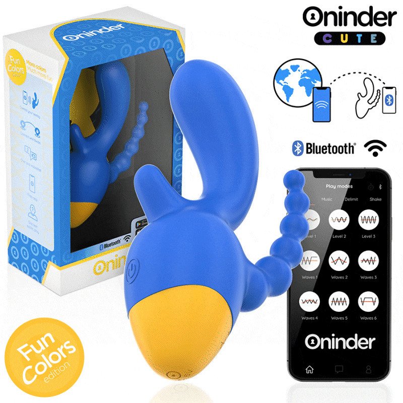ONINDER CUTE - AMOR TRIPLE VIBRADOR - APLICACIÓN GRATUITA MUNDIAL