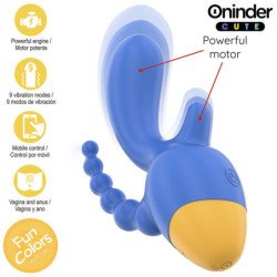 ONINDER CUTE - AMOR TRIPLE VIBRADOR - APLICACIÓN GRATUITA MUNDIAL