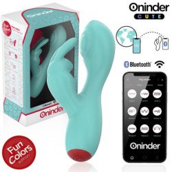 ONINDER CUTE - VIBRADOR CLITORAL PARA EL PUNTO G LOVE BUNNY - APLICACIÓN GRATUITA MUNDIAL