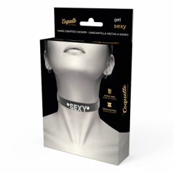 COQUETTE CHIC DESIRE - GARGANTILLA DE CUERO VEGANO SEXY