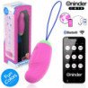 ONINDER CUTE - HUEVO DE SILICONA VIBRATORIO Y GIRATORIO DE 360° PARA UN PLACER AMOR - APLICACIÓN GLOBAL GRATUITA