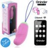 ONINDER CUTE - HUEVO DE SILICONA VIBRATORIO Y GIRATORIO DE 360° PARA UN PLACER AMOR - APLICACIÓN GLOBAL GRATUITA