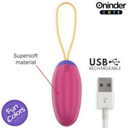 ONINDER CUTE - HUEVO DE SILICONA VIBRADOR DE GOLPES PARA EL AMOR Y EL PLACER - APLICACIÓN GLOBAL GRATUITA