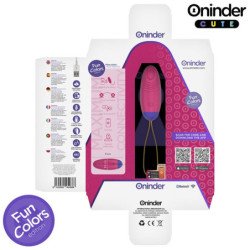 ONINDER CUTE - HUEVO DE SILICONA VIBRADOR DE GOLPES PARA EL AMOR Y EL PLACER - APLICACIÓN GLOBAL GRATUITA